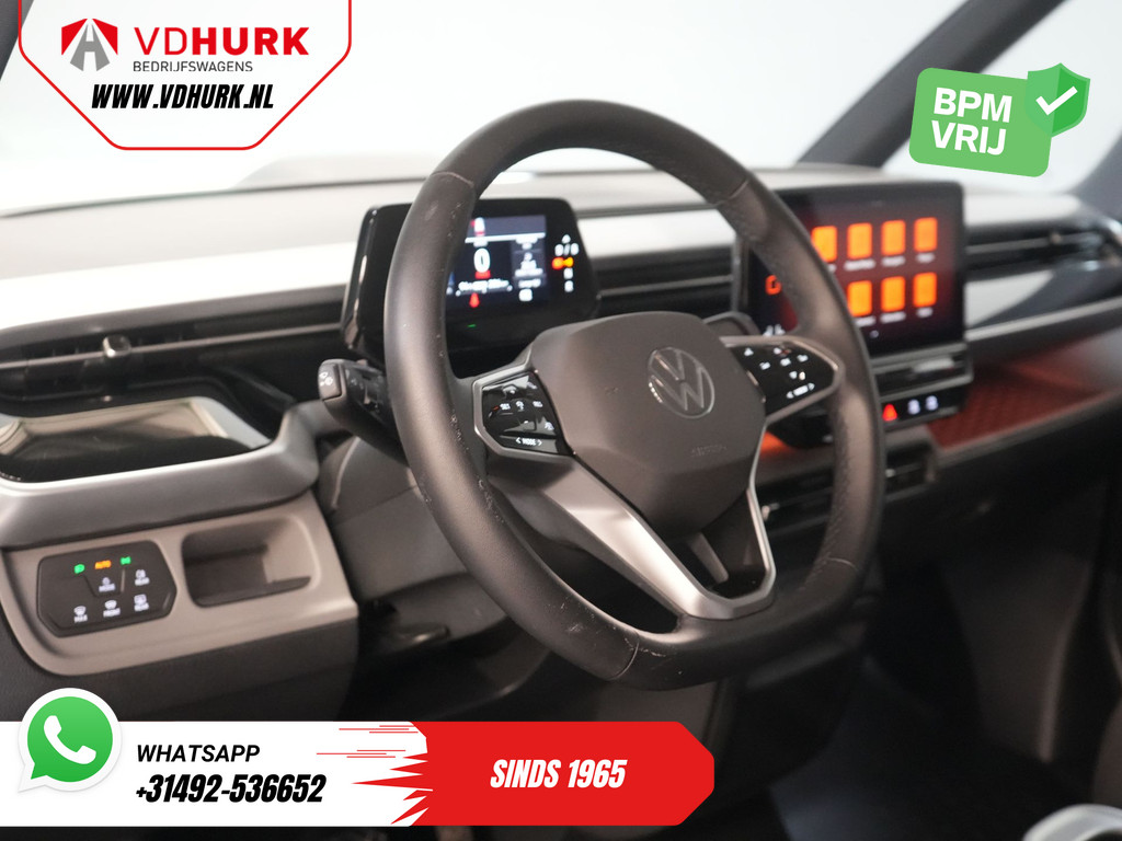 Volkswagen ID. Buzz Personenbus 79 kWh 360km WLTP 2x Schuifdeur/ Snellader/ Stoelverw./ Keyless/ Carplay/ 360 Camera/ PDC/ Climate/ Trekhaak 10