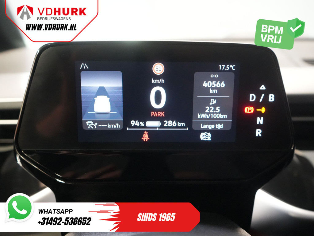 Volkswagen ID. Buzz Personenbus 79 kWh 360km WLTP 2x Schuifdeur/ Snellader/ Stoelverw./ Keyless/ Carplay/ 360 Camera/ PDC/ Climate/ Trekhaak 19