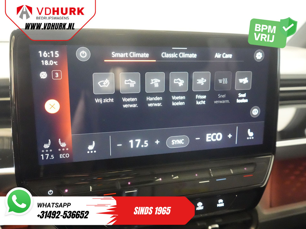 Volkswagen ID. Buzz Personenbus 79 kWh 360km WLTP 2x Schuifdeur/ Snellader/ Stoelverw./ Keyless/ Carplay/ 360 Camera/ PDC/ Climate/ Trekhaak 22