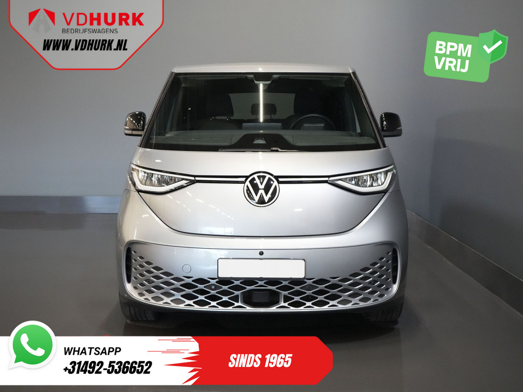 Volkswagen ID. Buzz Personenbus 79 kWh 360km WLTP 2x Schuifdeur/ Snellader/ Stoelverw./ Keyless/ Carplay/ 360 Camera/ PDC/ Climate/ Trekhaak 6