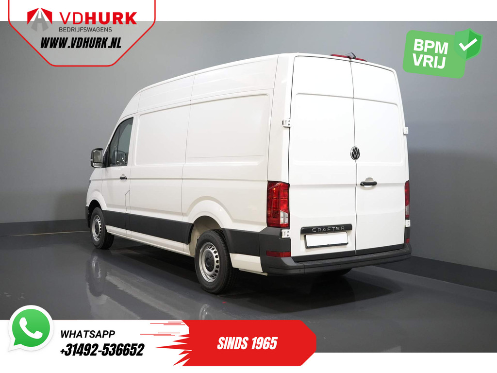 Volkswagen Crafter Bestelbus 35 2.0 TDI 140 pk DSG Aut. L3H3 BPM VRIJ! LED/ Virtual Cockpit/ Camera/ Cruise/ Carplay/ Gev.Stoel 1