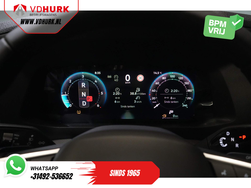 Volkswagen Crafter Bestelbus 35 2.0 TDI 140 pk DSG Aut. L3H3 BPM VRIJ! LED/ Virtual Cockpit/ Camera/ Cruise/ Carplay/ Gev.Stoel 17