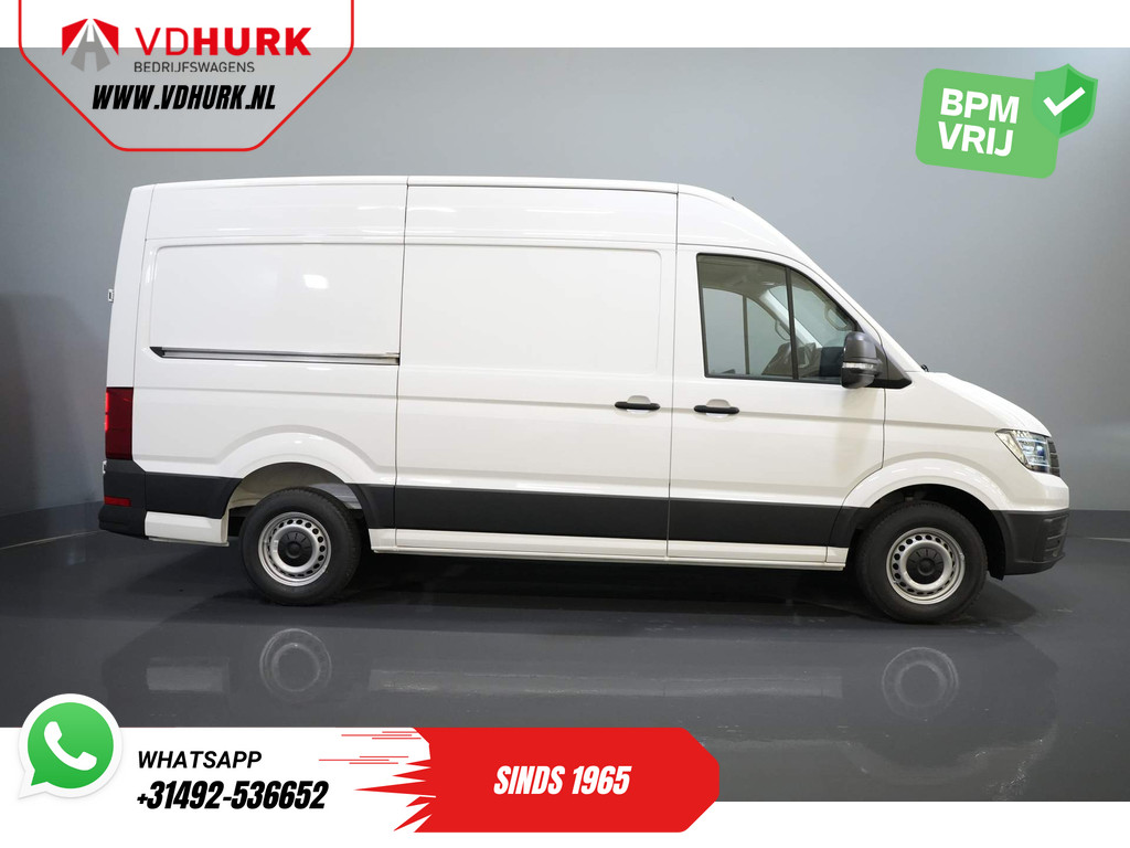 Volkswagen Crafter Bestelbus 35 2.0 TDI 140 pk DSG Aut. L3H3 BPM VRIJ! LED/ Virtual Cockpit/ Camera/ Cruise/ Carplay/ Gev.Stoel 9