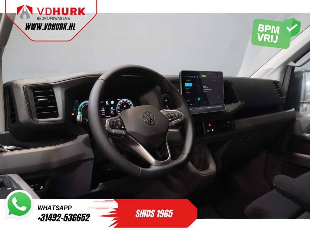 Volkswagen Crafter Bestelbus 35 2.0 TDI 140 pk DSG Aut. L3H3 BPM VRIJ! LED/ Virtual Cockpit/ Camera/ Cruise/ Carplay/ Gev.Stoel 12