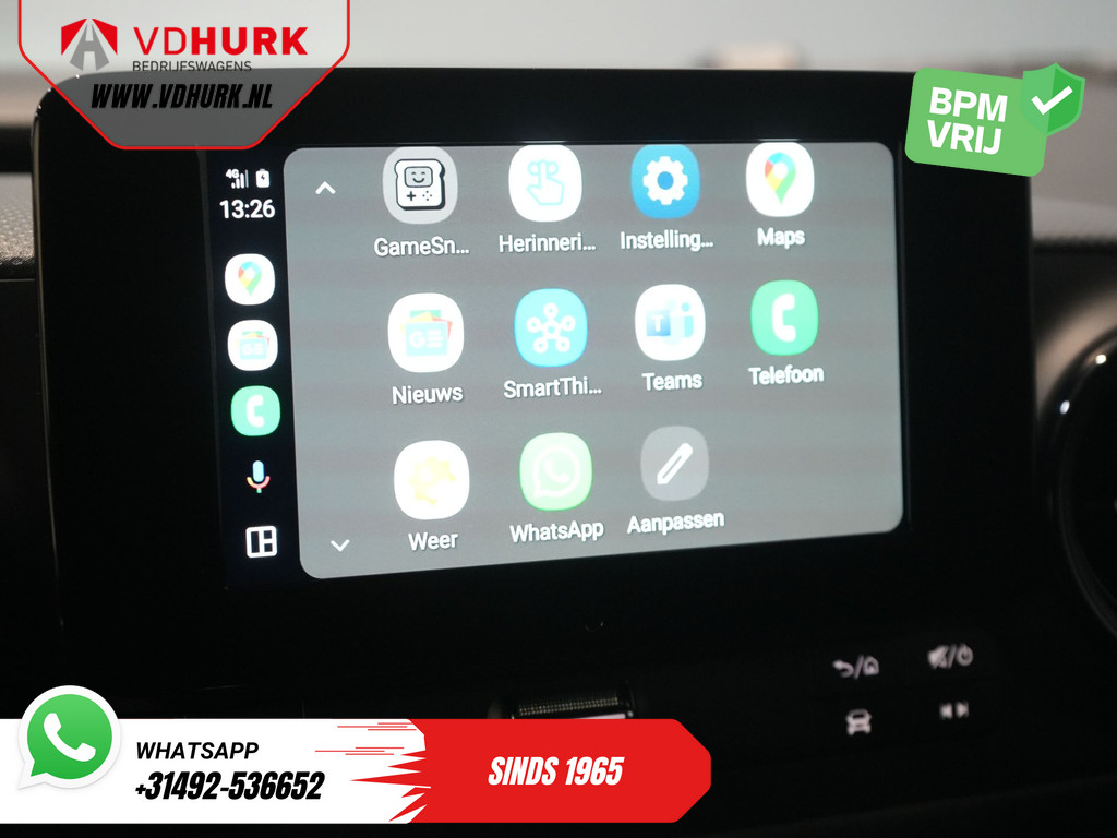 Mercedes-Benz Citan Bestelbus 112 CDI Pro Aut. BPM VRIJ! LED/ 3pers./ Stoelverw./ Carplay/ Camera/ LMV/ Cruise/ Trekhaak 23