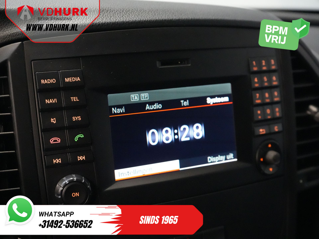 Mercedes-Benz Vito Bestelbus 109 CDI EXPORT ONLY Rijdt Goed/ Imperiaal/ Camera/ Cruise/ Airco/ Navi 21