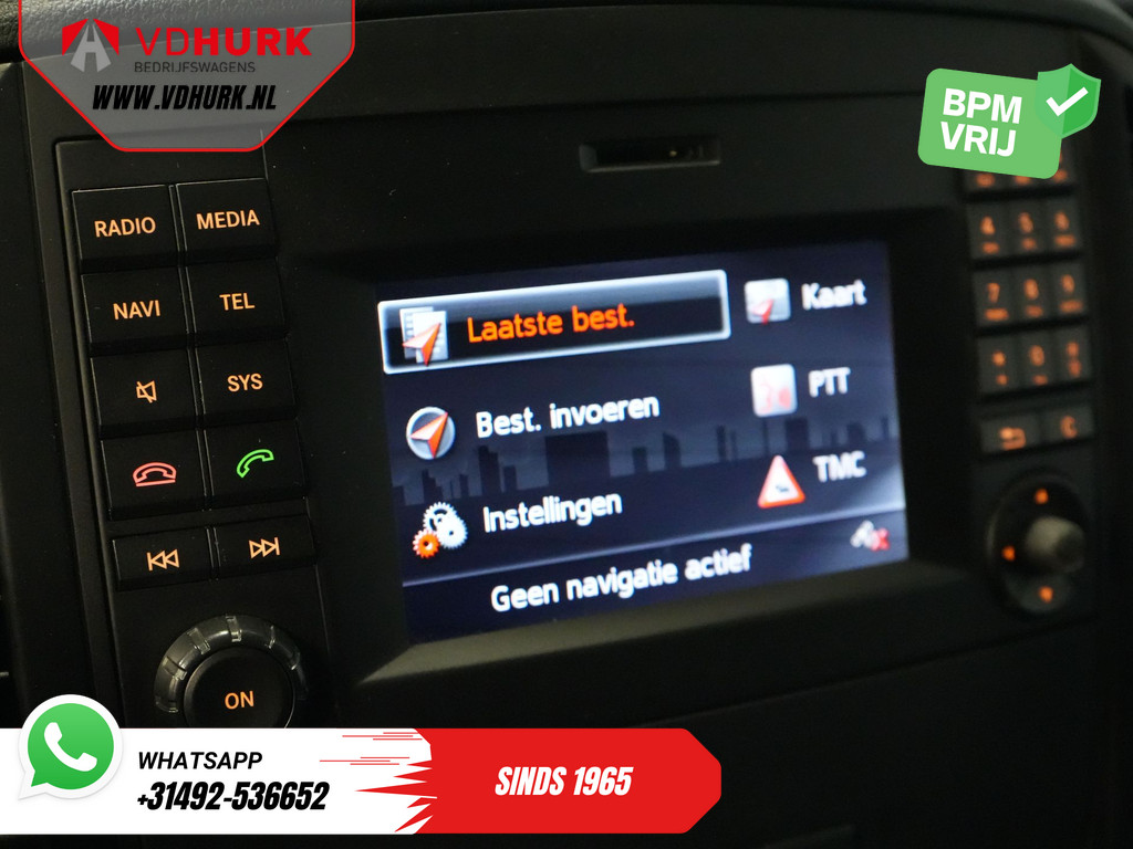 Mercedes-Benz Vito Bestelbus 109 CDI EXPORT ONLY Rijdt Goed/ Imperiaal/ Camera/ Cruise/ Airco/ Navi 22