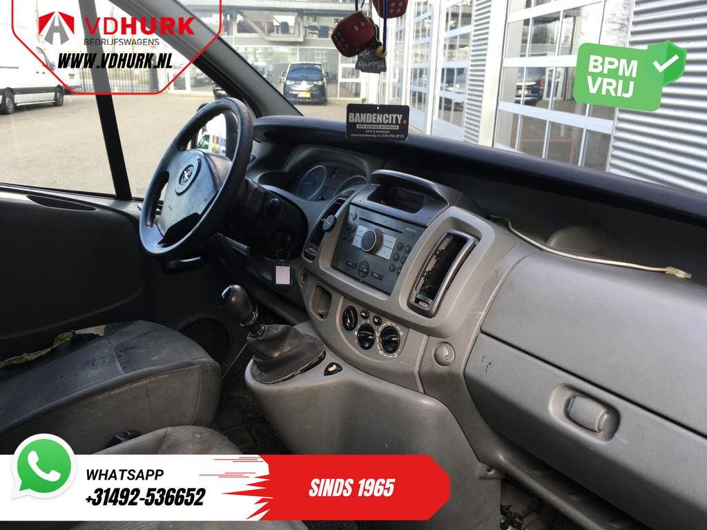 Opel Vivaro Bestelbus 2.0 CDTI 115pk L2 DC Dubbel Cabine/ APK 01-2026/ 6 Pers./ Airco/ Trekhaak 2