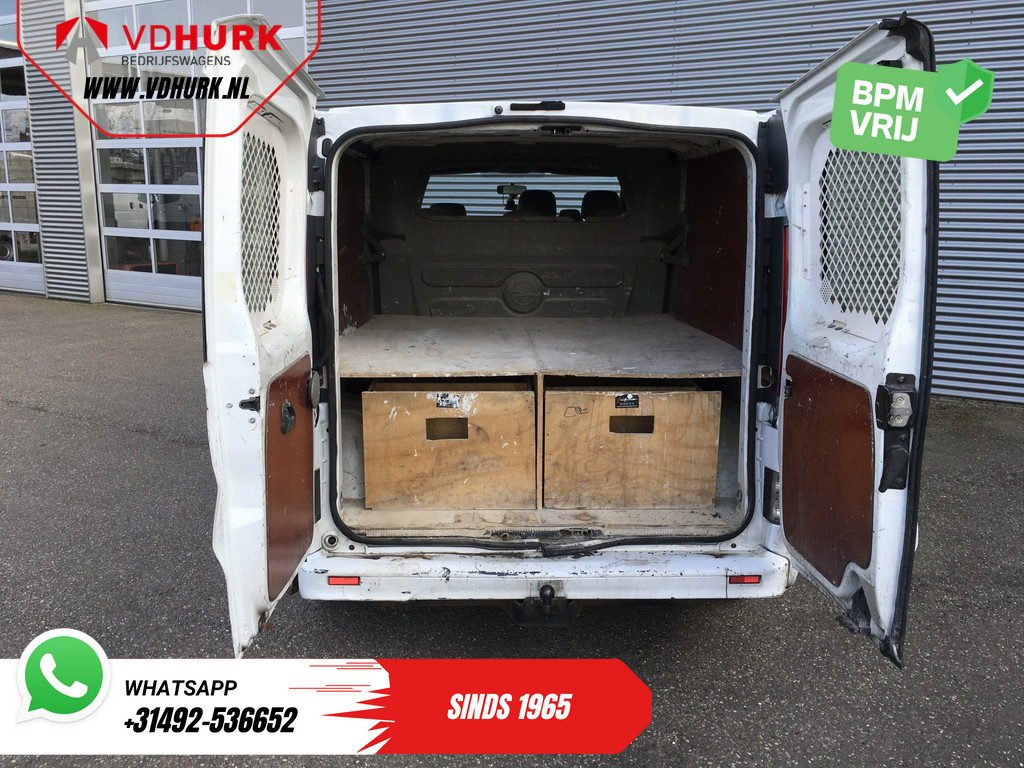 Opel Vivaro Bestelbus 2.0 CDTI 115pk L2 DC Dubbel Cabine/ APK 01-2026/ 6 Pers./ Airco/ Trekhaak 4