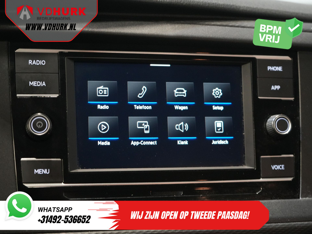 Volkswagen Transporter Bestelbus 2.0 TDI 150 pk DSG Aut. L2 DC Dubbel Cabine BPM VRIJ! LED/ Adapt.Cruise/ Standkachel/ Stoelverw./ Carplay/ Camera/ PDC/ LMV/ Tre 20