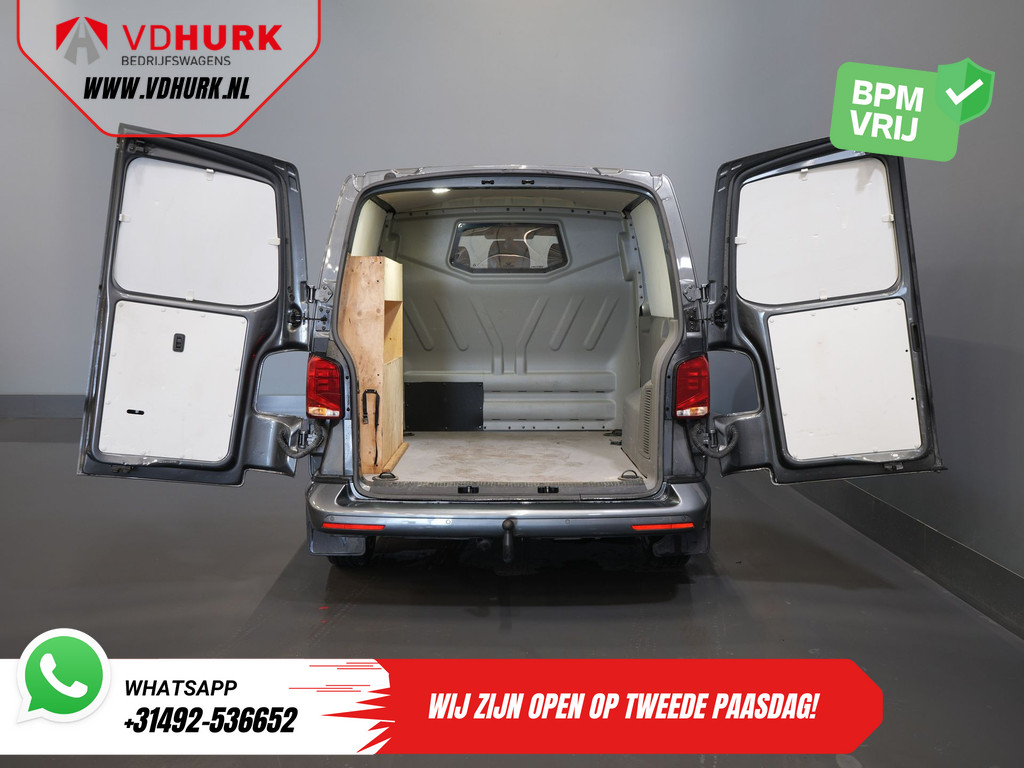 Volkswagen Transporter Bestelbus 2.0 TDI 150 pk DSG Aut. L2 DC Dubbel Cabine BPM VRIJ! LED/ Adapt.Cruise/ Standkachel/ Stoelverw./ Carplay/ Camera/ PDC/ LMV/ Tre 4