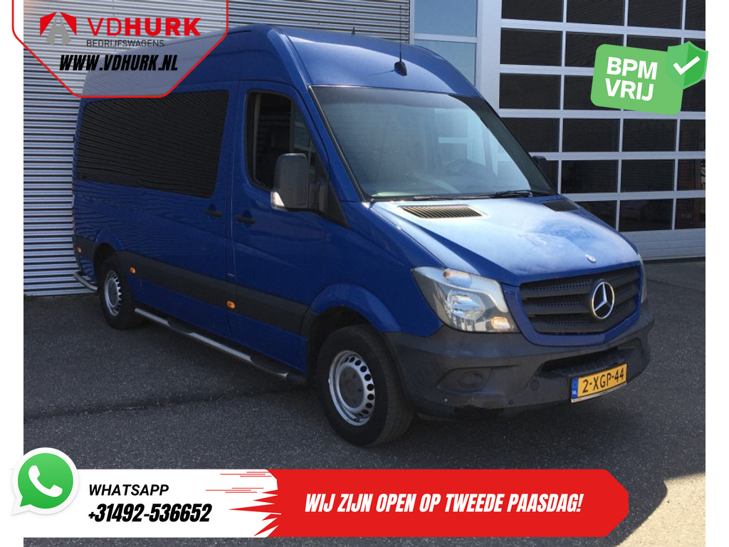 Mercedes-Benz Sprinter Personenvervoer 213 2.2 CDI Aut. L2H2 €12.032 Incl. BTW BPM VRIJ! Rijdt Goed/ Combi/ 9 Persoons/ Kombi/ 9P/ Airco 0