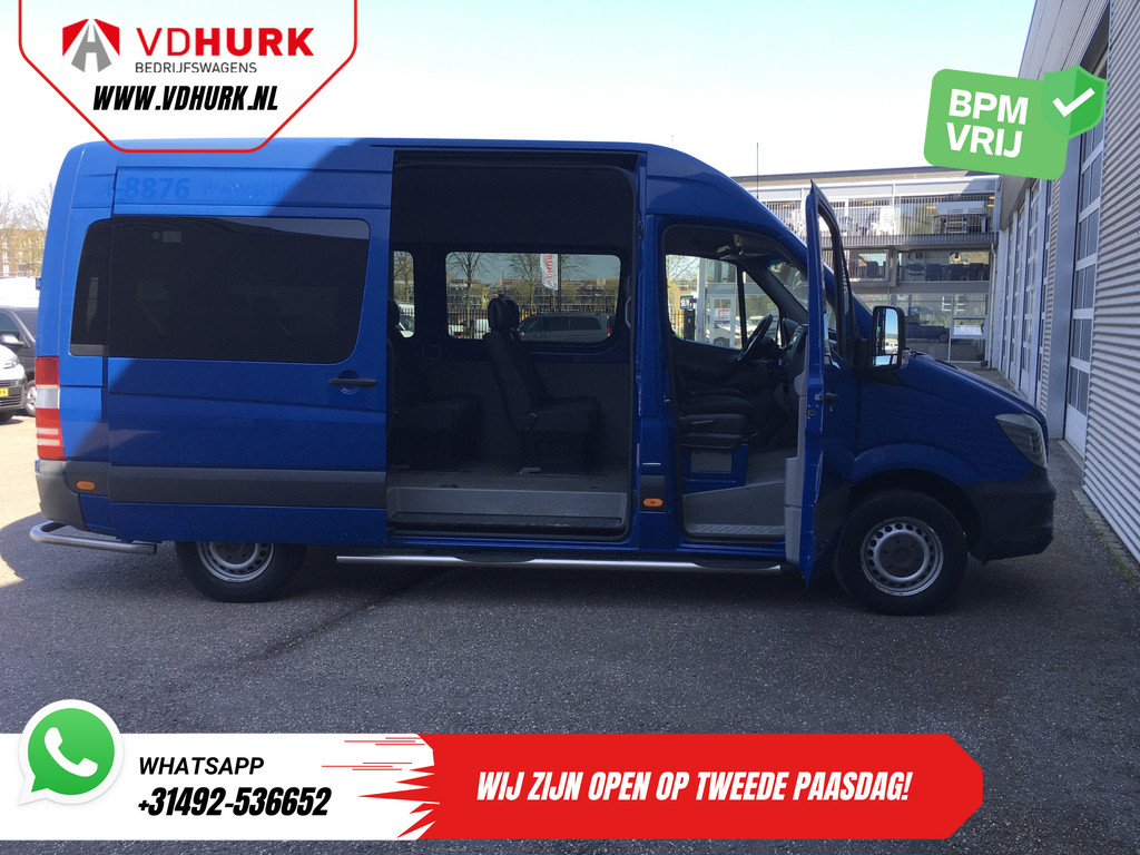 Mercedes-Benz Sprinter Personenvervoer 213 2.2 CDI Aut. L2H2 €12.032 Incl. BTW BPM VRIJ! Rijdt Goed/ Combi/ 9 Persoons/ Kombi/ 9P/ Airco 5