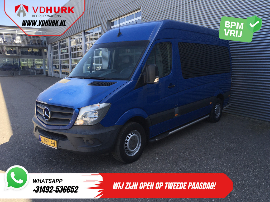 Mercedes-Benz Sprinter Personenvervoer 213 2.2 CDI Aut. L2H2 €12.032 Incl. BTW BPM VRIJ! Rijdt Goed/ Combi/ 9 Persoons/ Kombi/ 9P/ Airco 8