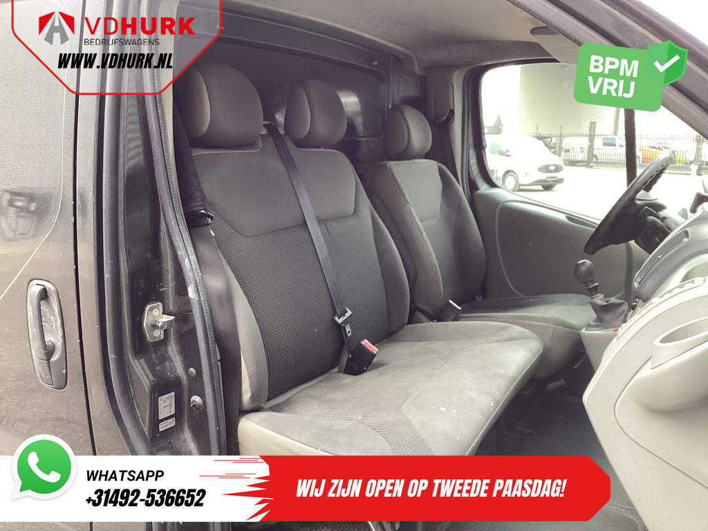 Opel Vivaro Bestelbus 2.5 CDTI 145 pk BPM VRIJ! APK 08-2025/ 3 Pers./ LMV/ PDC/ Dakdragers/ Cruise/ Airco 10