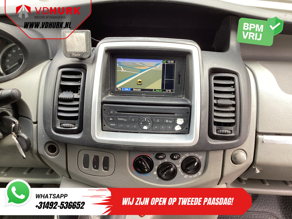 Opel Vivaro Bestelbus 2.5 CDTI 145 pk BPM VRIJ! APK 08-2025/ 3 Pers./ LMV/ PDC/ Dakdragers/ Cruise/ Airco 12
