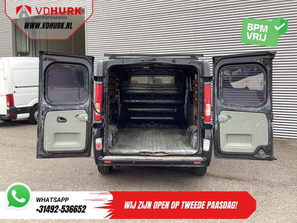 Opel Vivaro Bestelbus 2.5 CDTI 145 pk BPM VRIJ! APK 08-2025/ 3 Pers./ LMV/ PDC/ Dakdragers/ Cruise/ Airco 4
