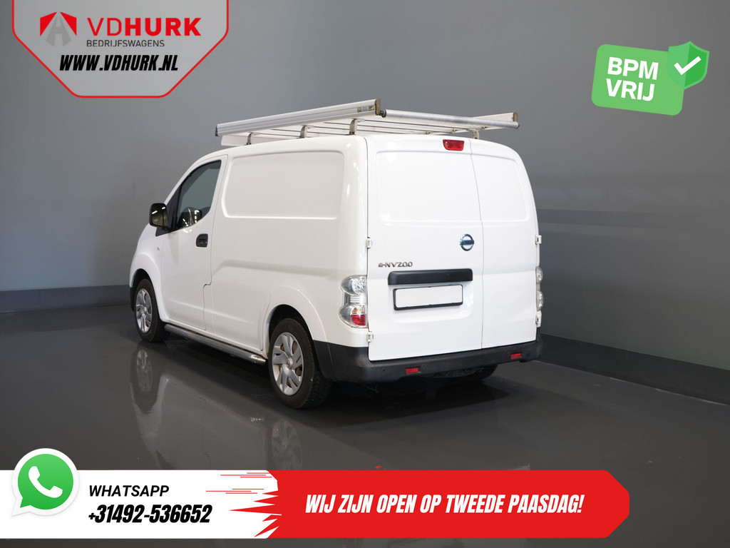Nissan E-NV200 Bestelbus Optima 24kWh 105 km WLTP Snellader/ Imperiaal/ Sidebars/ PDC/ Cruise/ Airco 1