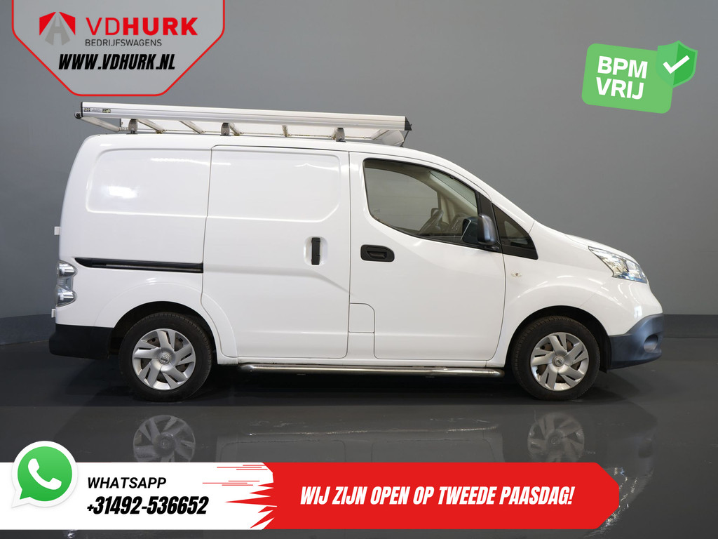 Nissan E-NV200 Bestelbus Optima 24kWh 105 km WLTP Snellader/ Imperiaal/ Sidebars/ PDC/ Cruise/ Airco 10