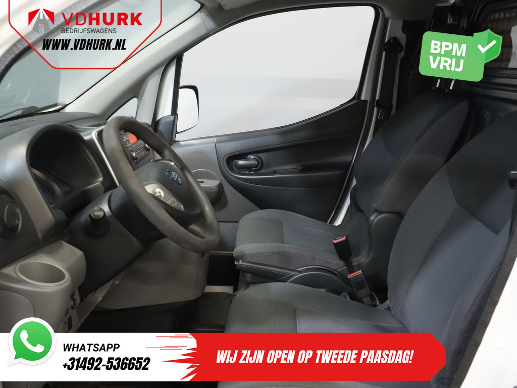 Nissan E-NV200 Bestelbus Optima 24kWh 105 km WLTP Snellader/ Imperiaal/ Sidebars/ PDC/ Cruise/ Airco 13