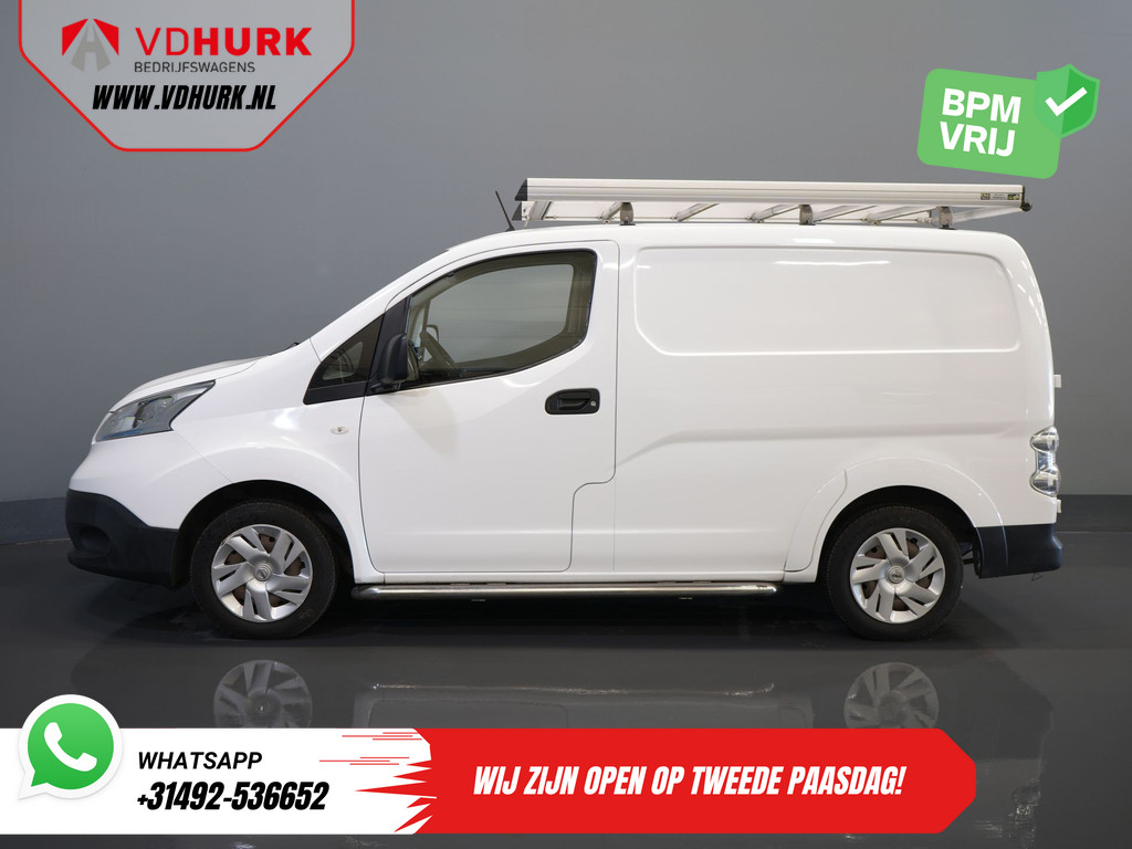 Nissan E-NV200 Bestelbus Optima 24kWh 105 km WLTP Snellader/ Imperiaal/ Sidebars/ PDC/ Cruise/ Airco 9