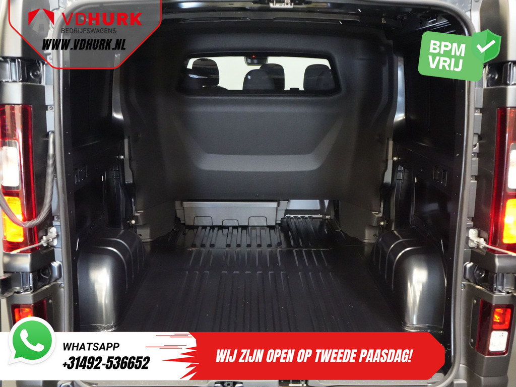 Renault Trafic Bestelbus 2.0 dCi 130 pk L2 BPM VRIJ! DC Dubbel Cabine LED/ 2xSchuifdeur/ Navi/ Carplay/ Camera/ PDC/ Cruise 14