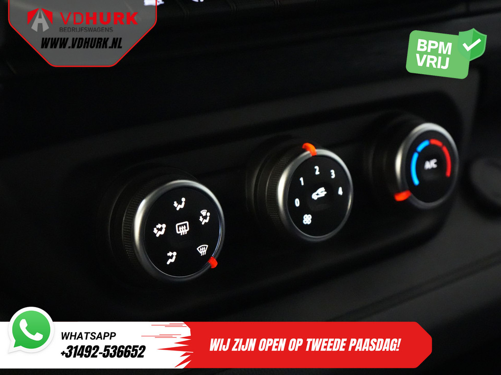 Renault Trafic Bestelbus 2.0 dCi 130 pk L2 BPM VRIJ! DC Dubbel Cabine LED/ 2xSchuifdeur/ Navi/ Carplay/ Camera/ PDC/ Cruise 19