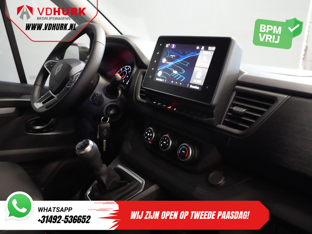 Renault Trafic Bestelbus 2.0 dCi 130 pk L2 BPM VRIJ! DC Dubbel Cabine LED/ 2xSchuifdeur/ Navi/ Carplay/ Camera/ PDC/ Cruise 2