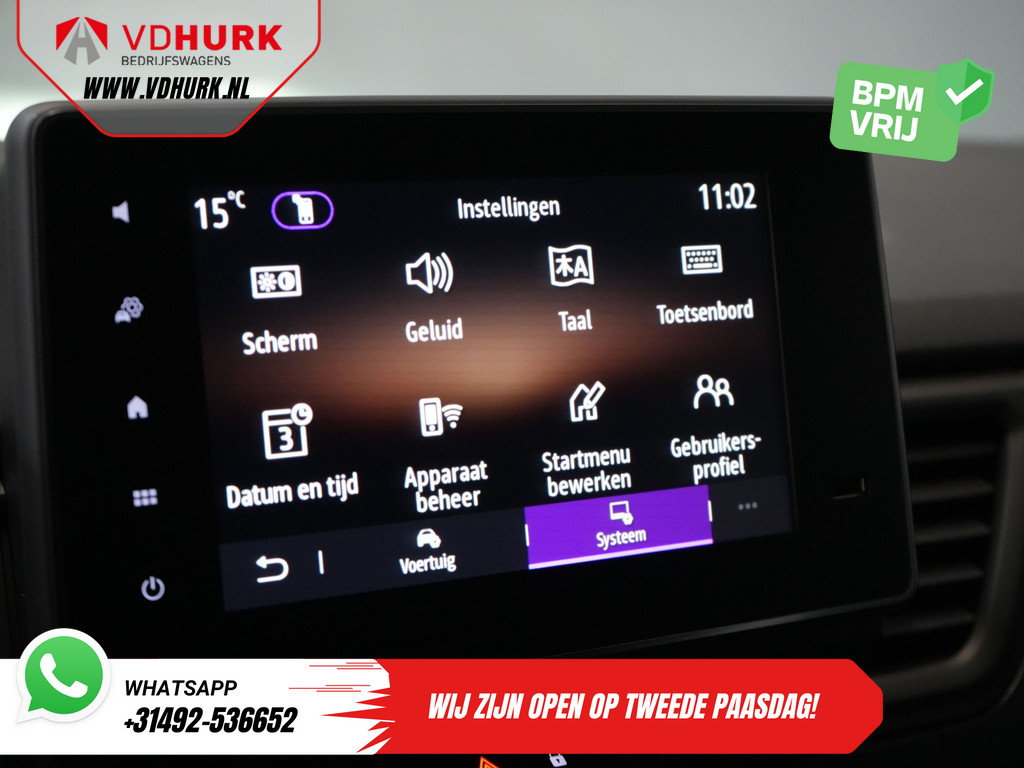 Renault Trafic Bestelbus 2.0 dCi 130 pk L2 BPM VRIJ! DC Dubbel Cabine LED/ 2xSchuifdeur/ Navi/ Carplay/ Camera/ PDC/ Cruise 21