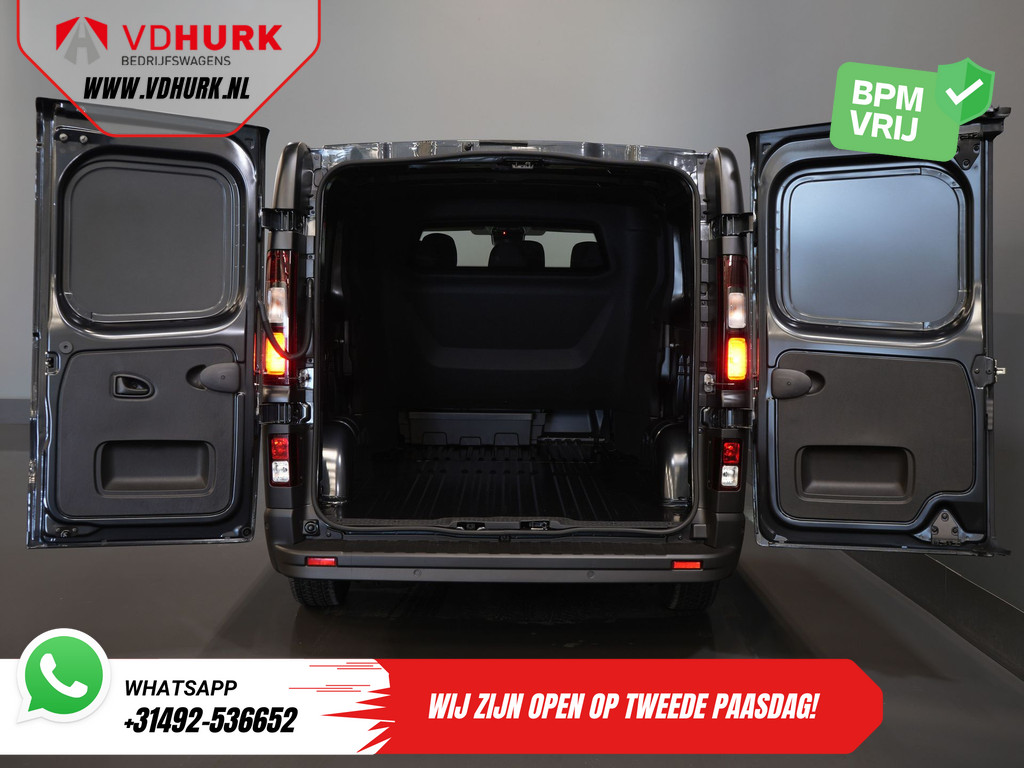 Renault Trafic Bestelbus 2.0 dCi 130 pk L2 BPM VRIJ! DC Dubbel Cabine LED/ 2xSchuifdeur/ Navi/ Carplay/ Camera/ PDC/ Cruise 4