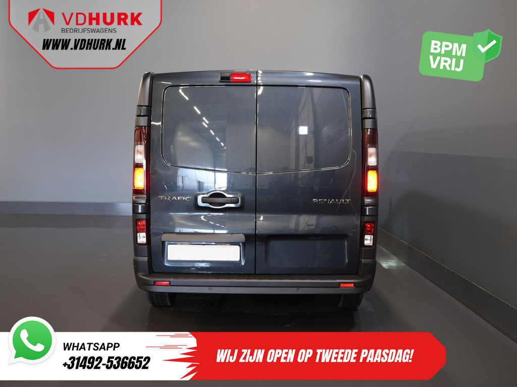 Renault Trafic Bestelbus 2.0 dCi 130 pk L2 BPM VRIJ! DC Dubbel Cabine LED/ 2xSchuifdeur/ Navi/ Carplay/ Camera/ PDC/ Cruise 5
