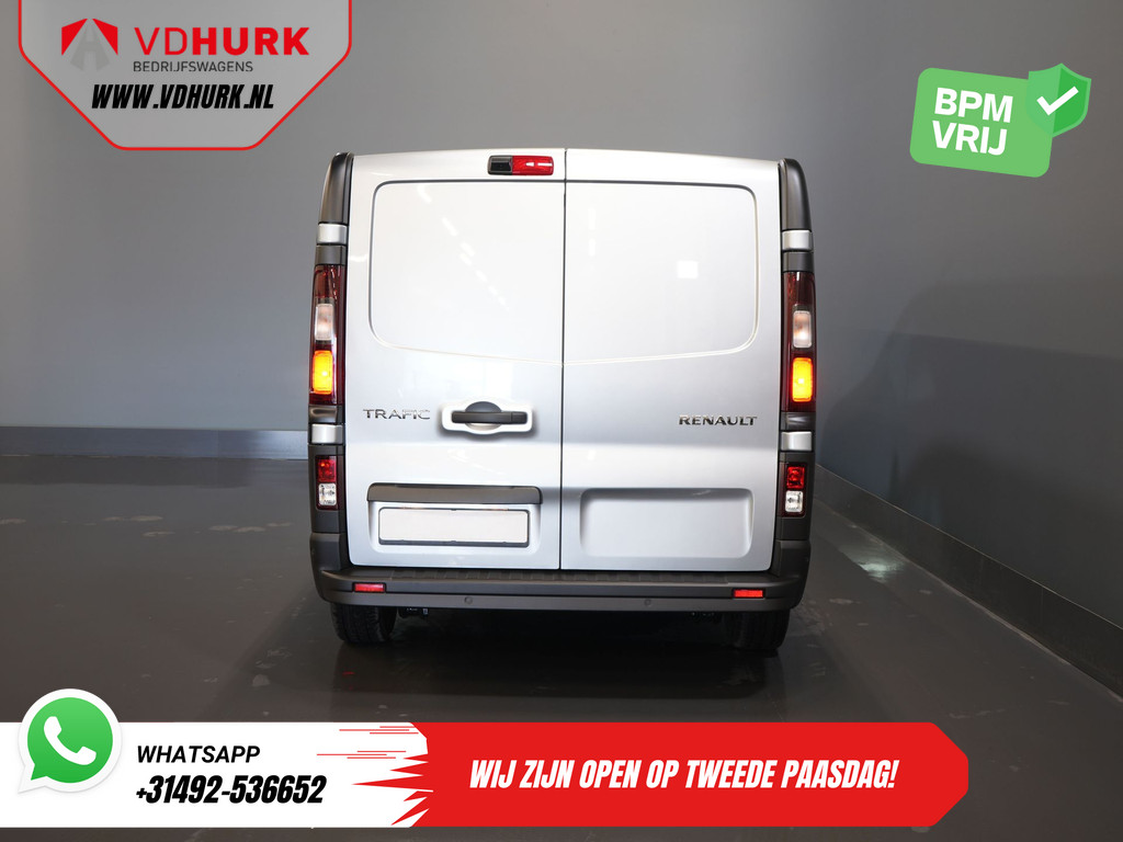Renault Trafic Bestelbus 2.0 dCi 130 pk L2 BPM VRIJ! DC Dubbel Cabine LED/ 2xSchuifdeur/ Navi/ Carplay/ Camera/ PDC/ Cruise 5