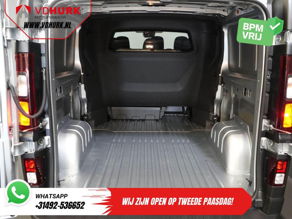 Renault Trafic Bestelbus 2.0 dCi 130 pk L2 BPM VRIJ! DC Dubbel Cabine LED/ 2xSchuifdeur/ Navi/ Carplay/ Camera/ PDC/ Cruise 14