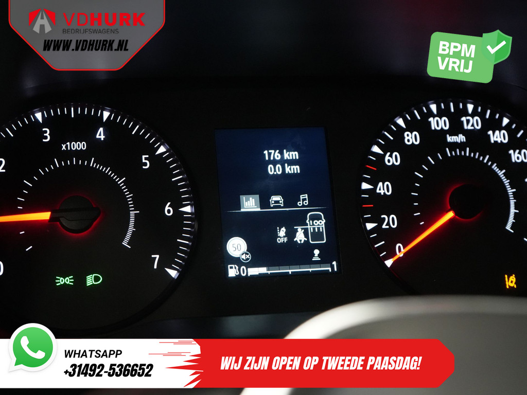 Renault Trafic Bestelbus 2.0 dCi 130 pk L2 BPM VRIJ! DC Dubbel Cabine LED/ 2xSchuifdeur/ Navi/ Carplay/ Camera/ PDC/ Cruise 19