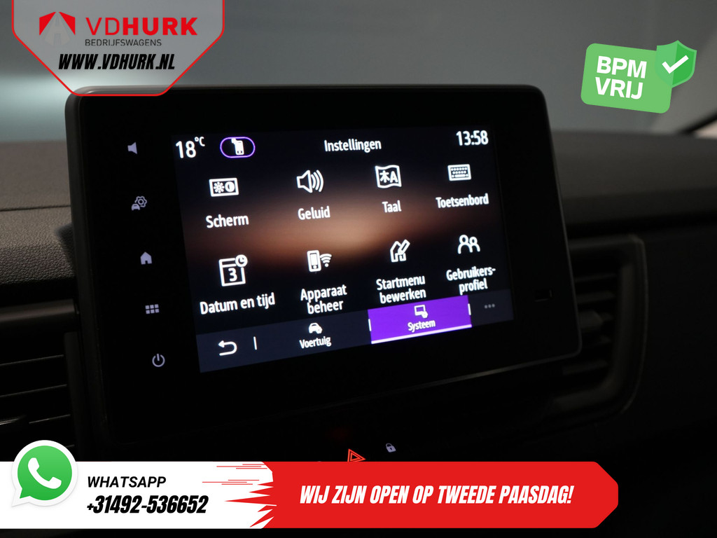 Renault Trafic Bestelbus 2.0 dCi 130 pk L2 BPM VRIJ! DC Dubbel Cabine LED/ 2xSchuifdeur/ Navi/ Carplay/ Camera/ PDC/ Cruise 24