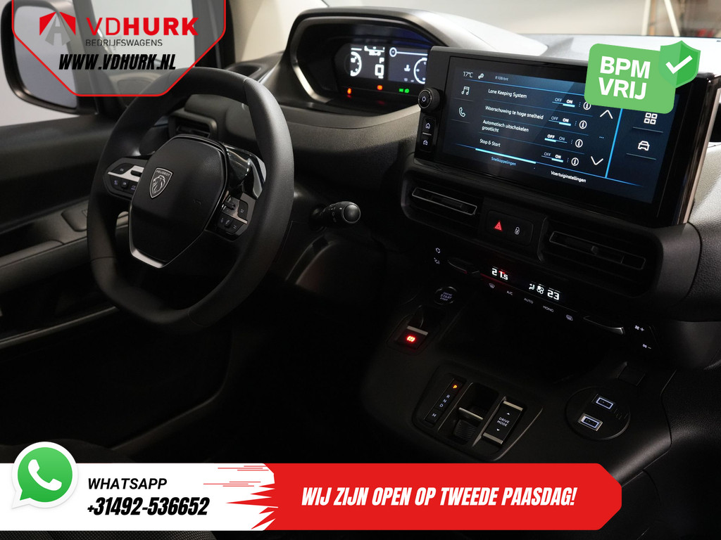 Peugeot Partner Bestelbus 1.5 HDi 130 pk Aut. L2 BPM VRIJ! Virtual Cockpit/ Carplay/ Climate/ Camera/ PDC/ Cruise 2