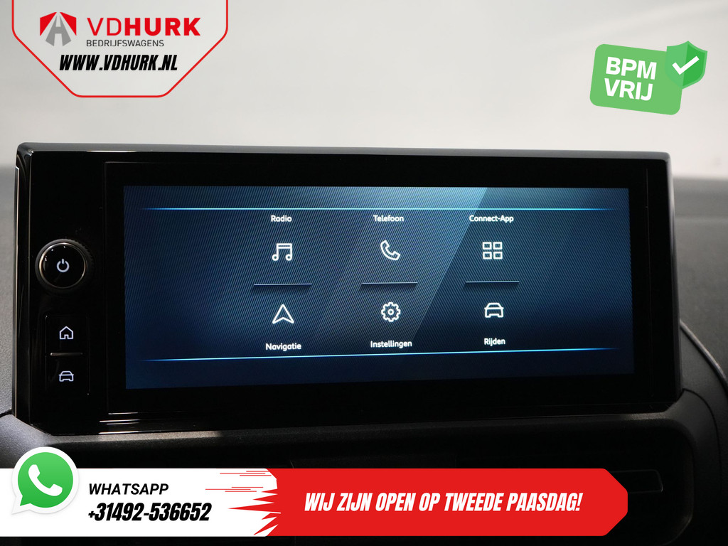 Peugeot Partner Bestelbus 1.5 HDi 130 pk Aut. L2 BPM VRIJ! Virtual Cockpit/ Carplay/ Climate/ Camera/ PDC/ Cruise 22