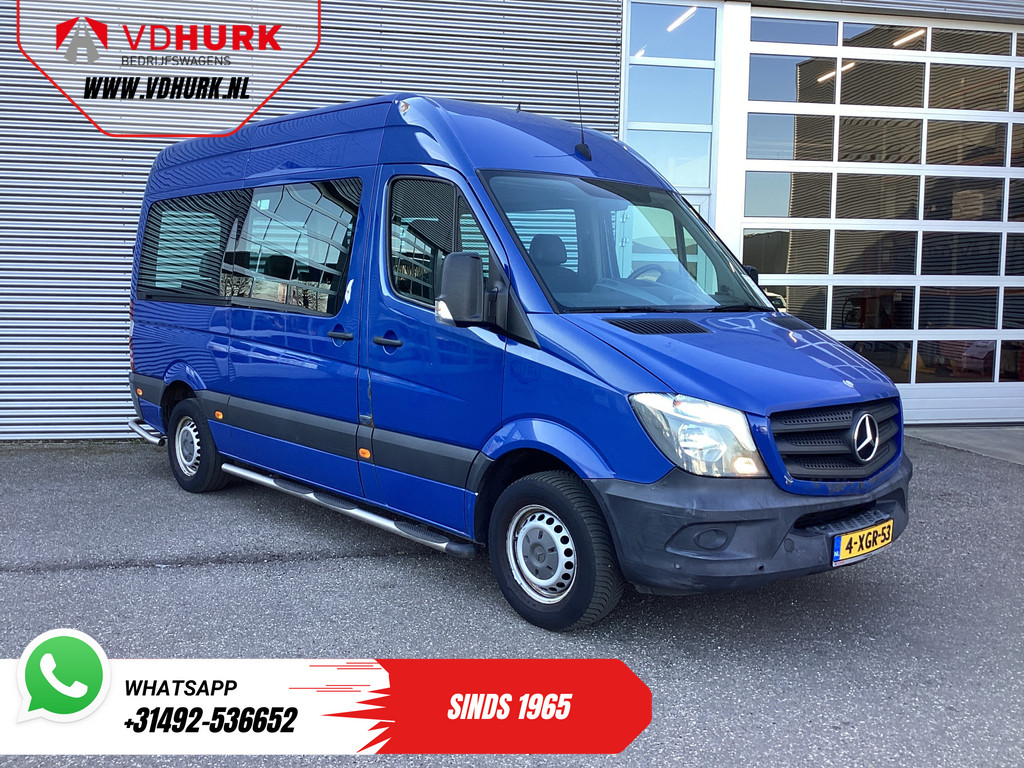 Mercedes-Benz Sprinter Personenvervoer 213 2.2 CDI Aut. L2H2 €12.032 Incl. BTW BPM VRIJ! Rijdt Goed/ Combi/ 9 Persoons/ Kombi/ 9P/ Airco 0