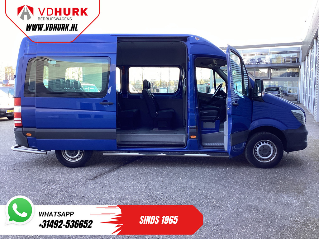 Mercedes-Benz Sprinter Personenvervoer 213 2.2 CDI Aut. L2H2 €12.032 Incl. BTW BPM VRIJ! Rijdt Goed/ Combi/ 9 Persoons/ Kombi/ 9P/ Airco 5