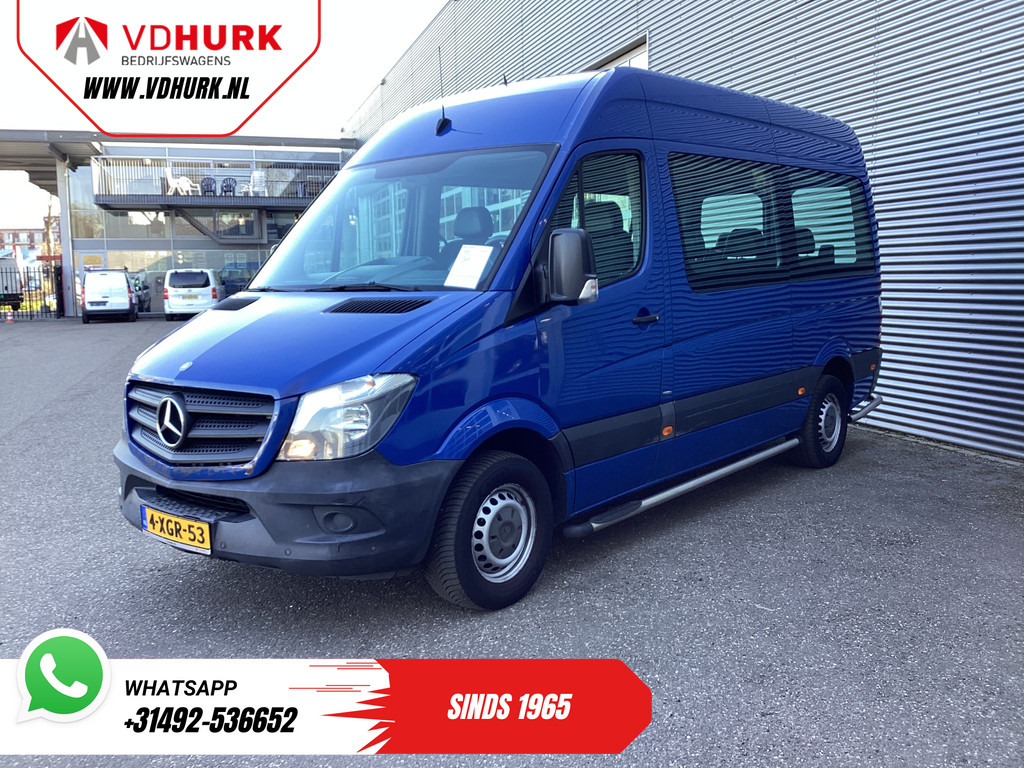 Mercedes-Benz Sprinter Personenvervoer 213 2.2 CDI Aut. L2H2 €12.032 Incl. BTW BPM VRIJ! Rijdt Goed/ Combi/ 9 Persoons/ Kombi/ 9P/ Airco 7