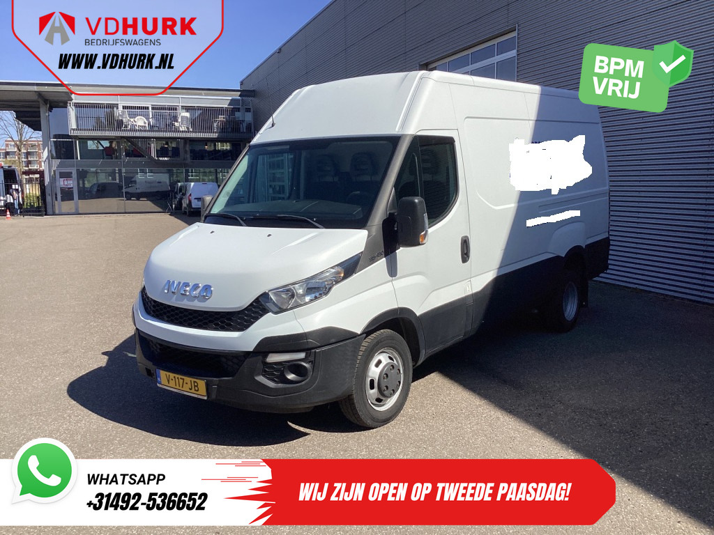 Iveco Daily Bestelbus 35C13V 2.3 L2H2 EXPORT ONLY Dubbel lucht/ 3.5t Trekverm./ Airco/ 3 Persoons/ Gev. Stoel/ Trekhaak 7