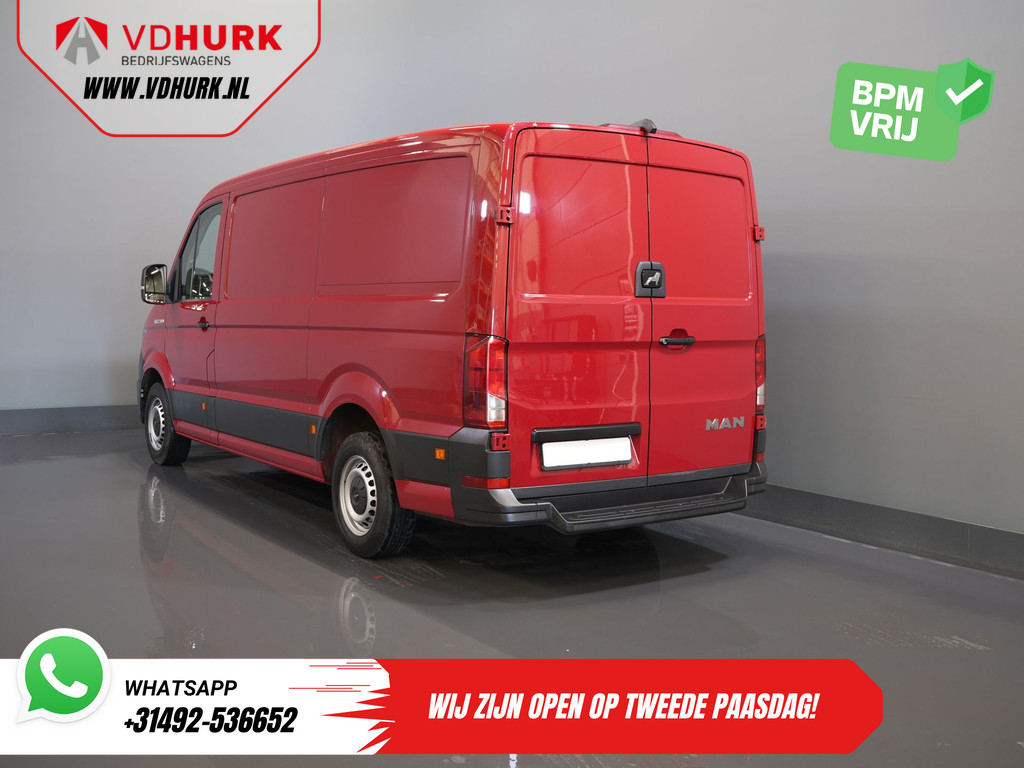 MAN TGE Bestelbus 2.0 TDI L3H2 BPM VRIJ! 3 Pers./ 2.5t Trekverm./ Carplay/ Betimmerd/ Cruise/ Navi/ Camera 1