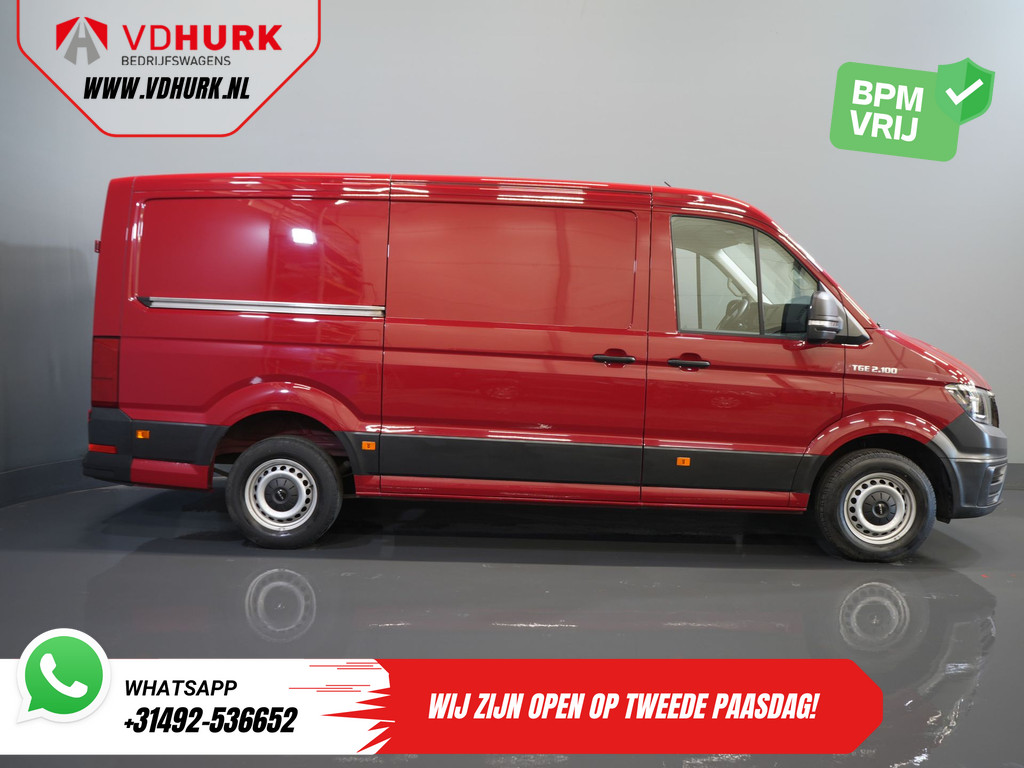 MAN TGE Bestelbus 2.0 TDI L3H2 BPM VRIJ! 3 Pers./ 2.5t Trekverm./ Carplay/ Betimmerd/ Cruise/ Navi/ Camera 10