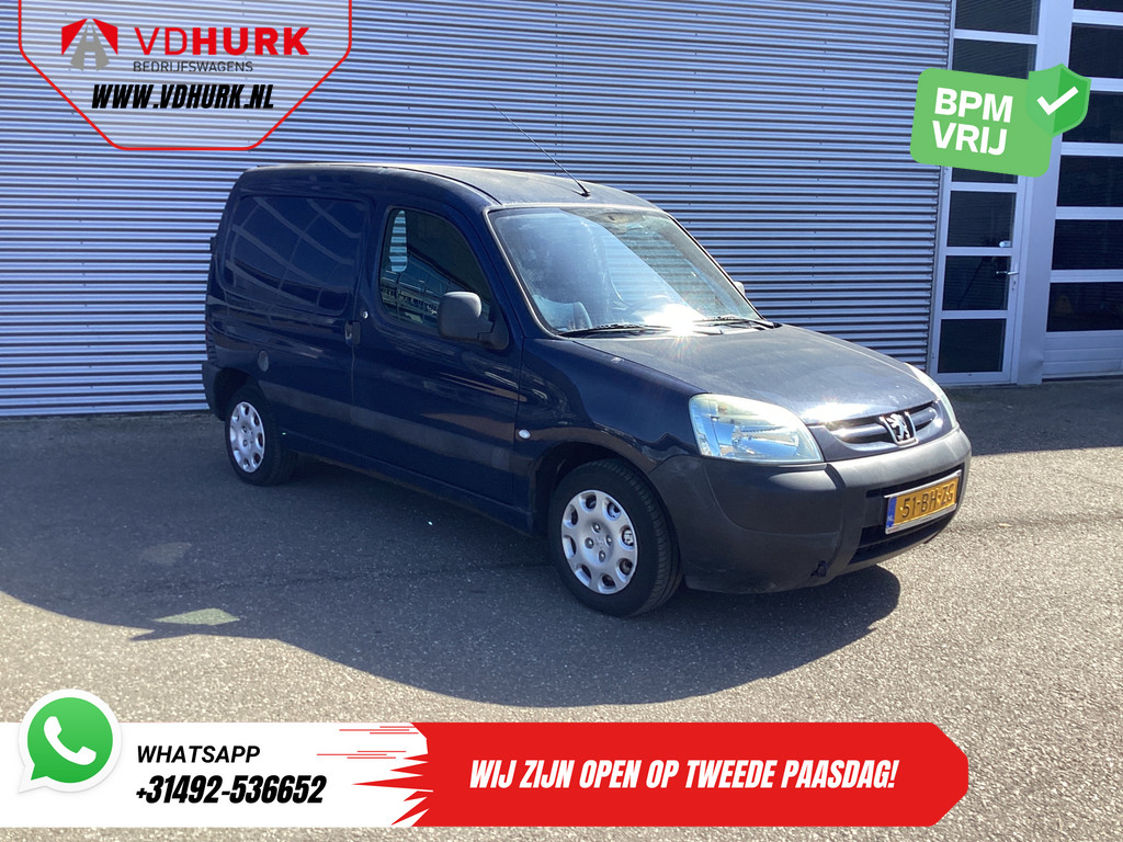 Peugeot Partner Bestelbus 1.4 75 pk EXPORT ONLY BENZINE/ Riem V.V/ NL auto/ Trekhaak/ Radio 0