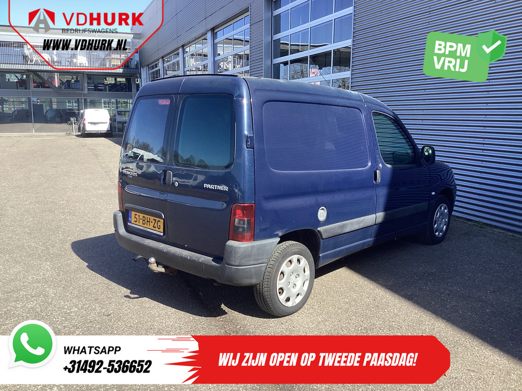 Peugeot Partner Bestelbus 1.4 75 pk EXPORT ONLY BENZINE/ Riem V.V/ NL auto/ Trekhaak/ Radio 3