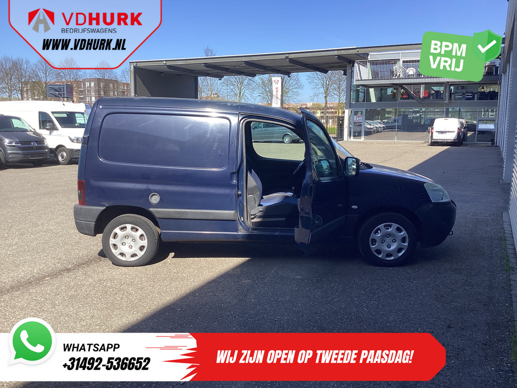 Peugeot Partner Bestelbus 1.4 75 pk EXPORT ONLY BENZINE/ Riem V.V/ NL auto/ Trekhaak/ Radio 5