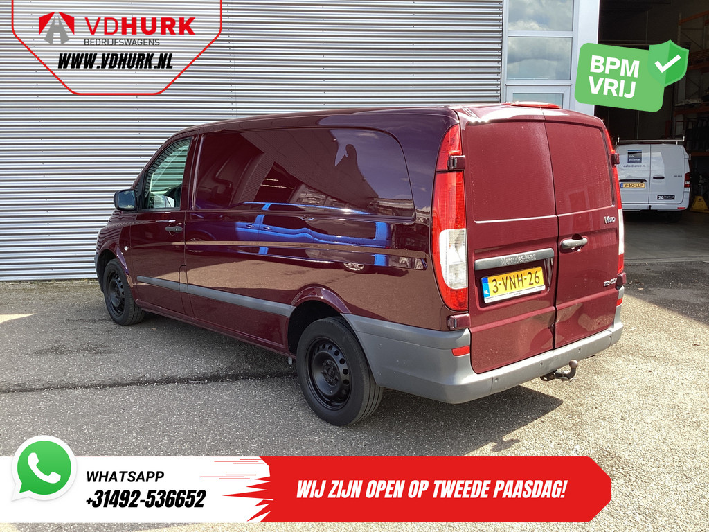 Mercedes-Benz Vito Bestelbus 113 CDI L2 EXPORT ONLY APK 2-2026/ PDC/ Cruise/ Trekhaak/ Airco 1