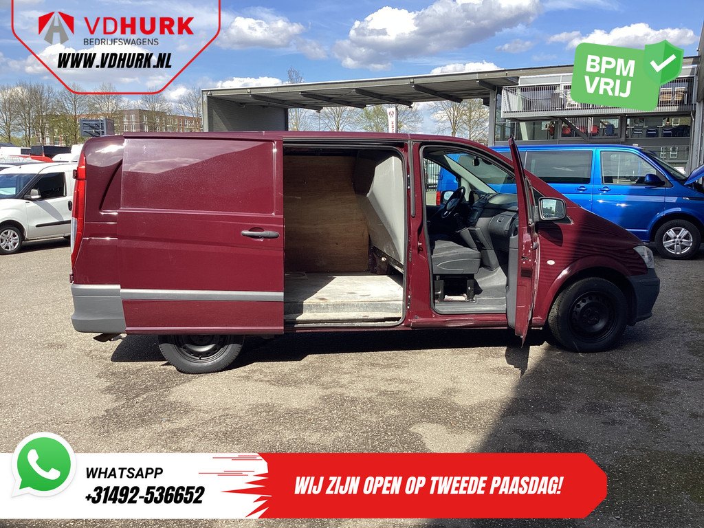 Mercedes-Benz Vito Bestelbus 113 CDI L2 EXPORT ONLY APK 2-2026/ PDC/ Cruise/ Trekhaak/ Airco 4