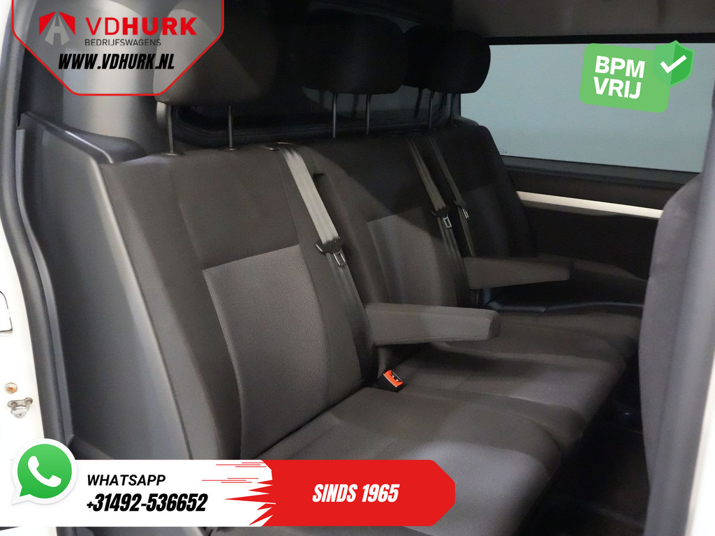 Peugeot Expert Bestelbus 2.0 HDI 125 pk L3 Dubbel Cabine BPM VRIJ! DC NL Auto/ 6 Pers./ Cruise/ PDC 17