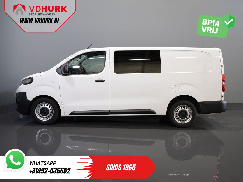 Peugeot Expert Bestelbus 2.0 HDI 125 pk L3 Dubbel Cabine BPM VRIJ! DC NL Auto/ 6 Pers./ Cruise/ PDC 8